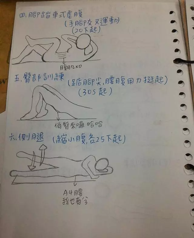 朋友瘦下來變得超可愛!拿起「瘦身筆記」好奇一翻:機密全在這裡