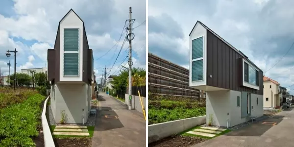 這棟一看就感覺「窄得無法住人」的房子,只要一打開門你就會發現自己錯慘了…!