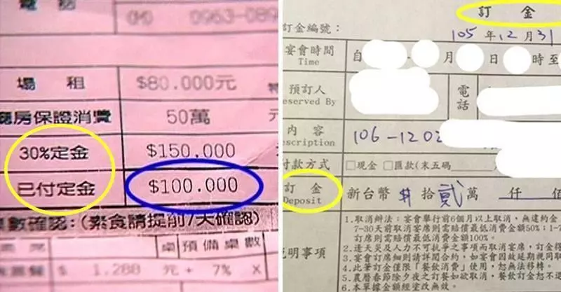 「定金」和「訂金」有什麼差別?若你不知道,小心一分錢也要不回來!