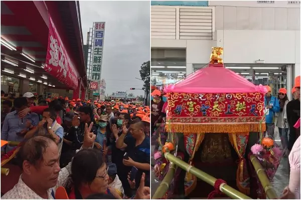 白沙屯媽祖破天荒下高屏 白髮翁「全身抖動」摸鬍大笑!土地公驚喜降駕