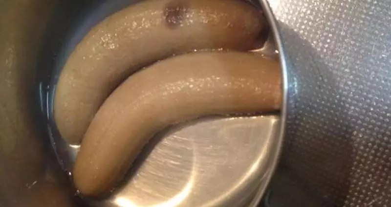 他半夜翻出冰箱的「冷凍糯米腸」微波來吃,一吃立馬吐出來....媽媽崩潰喊:「那是我要用的!」