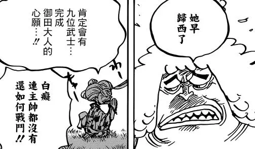 海賊王最新話細節:赤鞘九俠基本已經確定,就是這九個人!