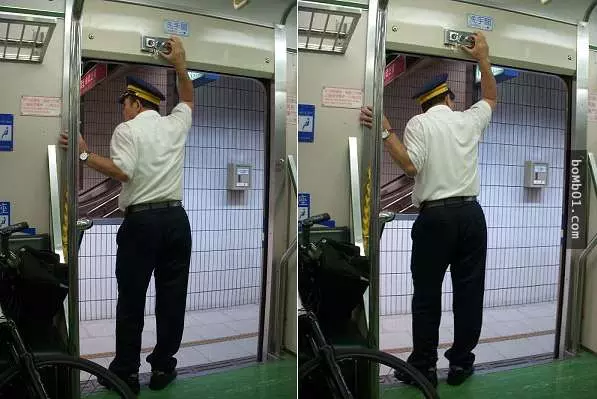 媽媽本來在好奇為什麼列車長查票時多看了她一眼,下車時她就差點當場飆淚了!