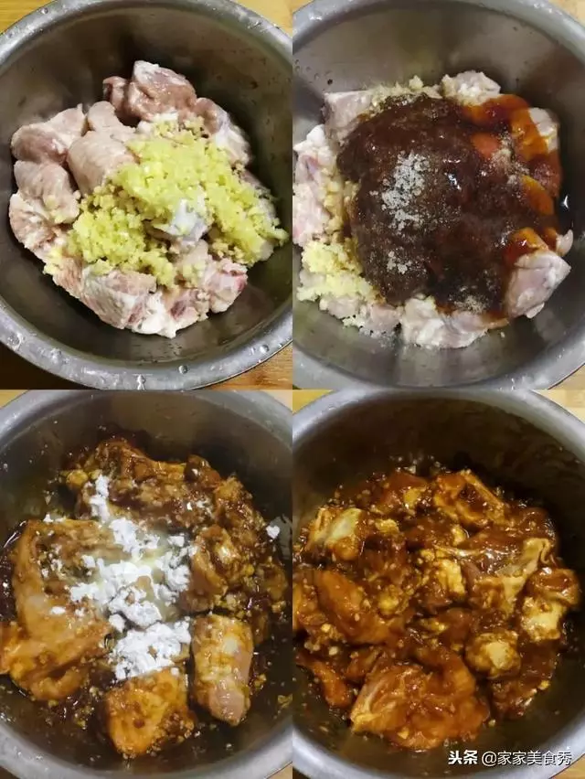 教你一招,排骨不用水焯也能洗的很乾凈,血水髒東西都跑出來了