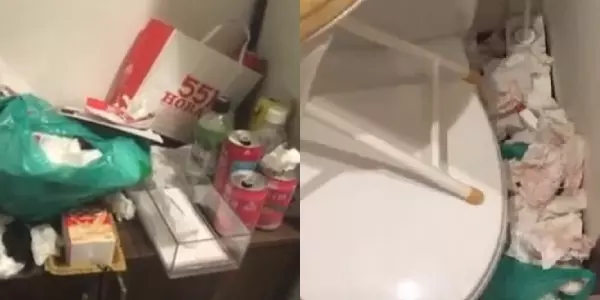 女大生入住日本民宿,卻弄得跟垃圾場一樣~房東要求提告他們還傲慢地落下狠話!