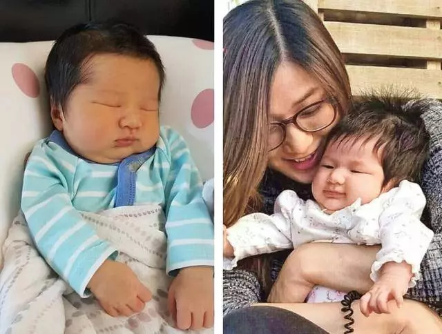 「好彩妹」鍾嘉欣把兒子穿成聖誕老人,肉嘟嘟的像極了姐姐!