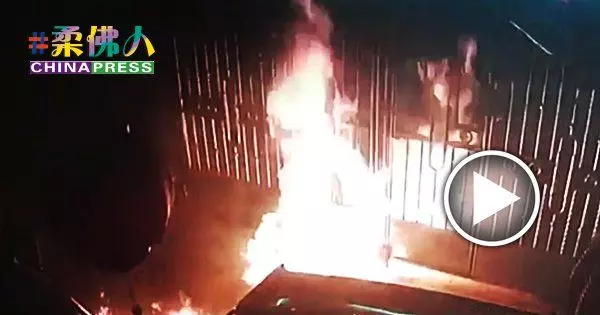 二度遭人丟汽油彈 攝影師一家人險丟命