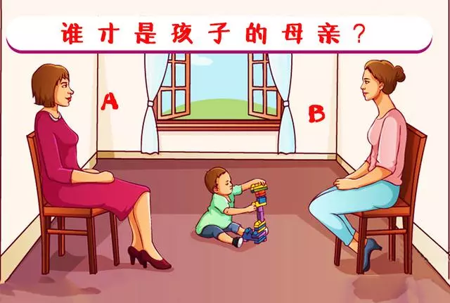 你覺得誰才是孩子的母親?測出你與生俱來的性格
