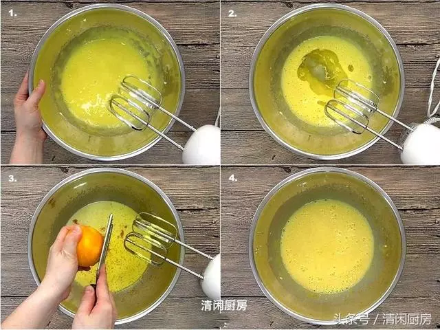 香橙海綿蛋糕的做法,蛋糕蓬鬆有彈性,非常濃郁的香橙味