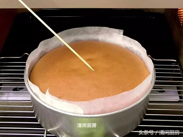 香橙海綿蛋糕的做法,蛋糕蓬鬆有彈性,非常濃郁的香橙味