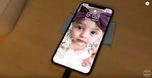 iPhoneX泡湖底14天 他「烘乾3天開機」驚見可愛寶寶照片還釣出年輕辣媽...