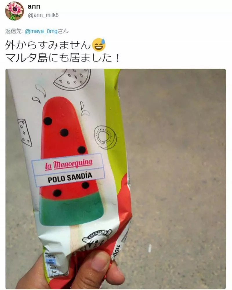 日網友瘋傳「世界各國西瓜冰棒」 瑞士的西瓜籽騙很大…