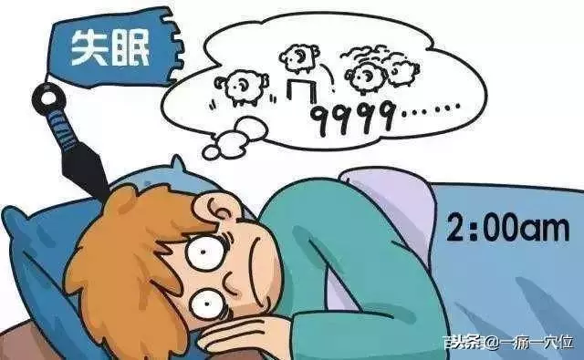 引起失眠的原因很多,教你三個穴位來調理,睡眠一天比一天好!