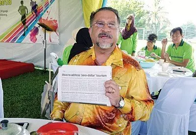 他非常感謝林財長發出這項福利。