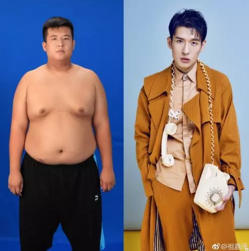 所有胖子都系潛力股!300磅內地胖子祖嘉澤 瘦身激減109磅成為超正男神