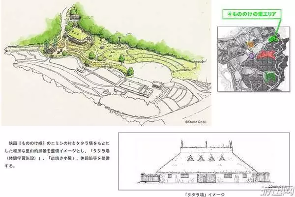 宮崎駿動畫世界主題公園概念圖曝光 2022年秋季開放