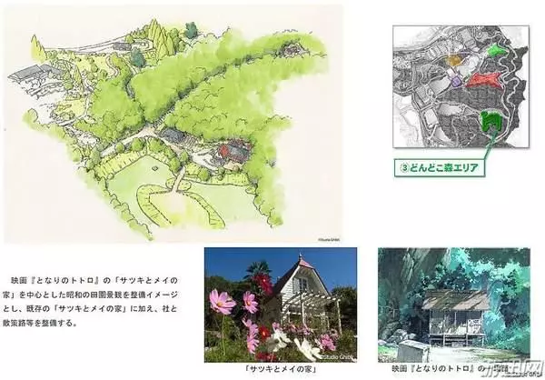 宮崎駿動畫世界主題公園概念圖曝光 2022年秋季開放