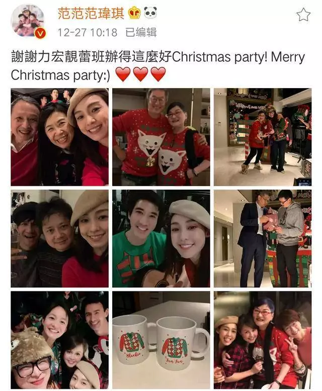 王力宏李靚蕾首曬全家福,倆女兒似雙胞胎,兒子頭髮茂密像小火山!