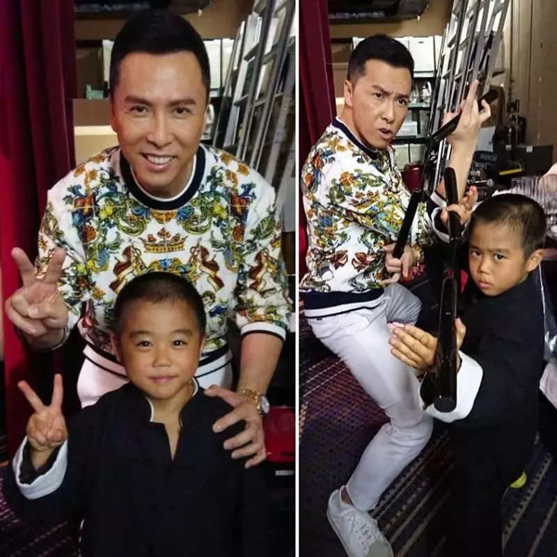 李小龍轉世!8歲武術神童見偶像超興奮 「龍的傳人」力尬《葉問》