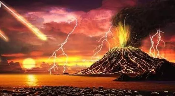 冥古宙是地球形成的最早時期,猶如人間地獄一般遍地岩漿