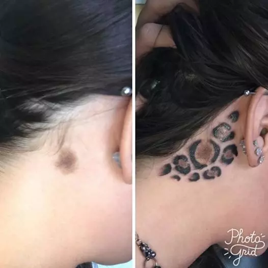 20張證明你對美的定義太狹窄「瑕疵→藝術品」震撼刺青 豹紋刺青讓你化身猛獸!