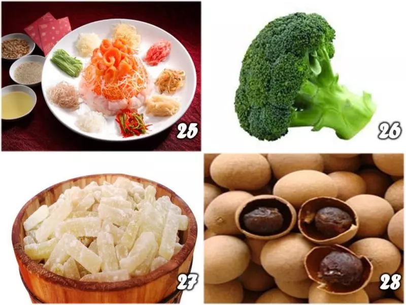 30個新年必備食品,每一樣都有不同的寓意,你都準備好了嗎?帶著這張清單,去超市一一買下來吧!