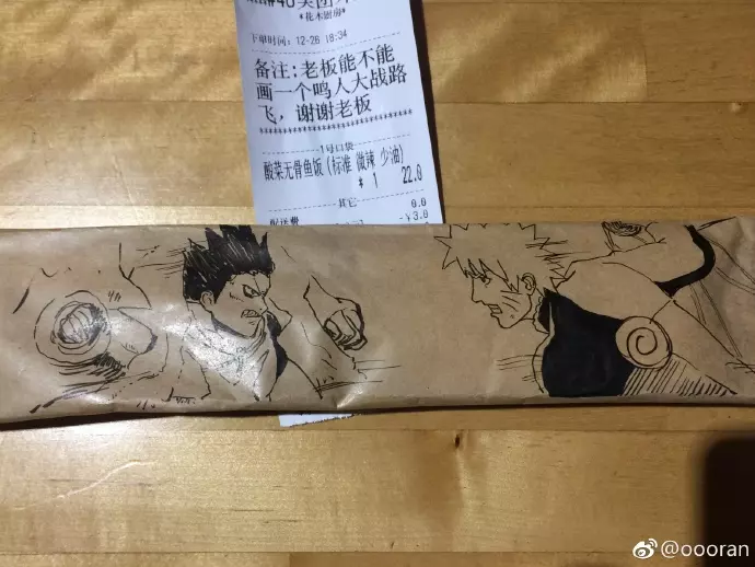 點外送還能指定「要畫的角色」 老闆有求必應惹網跪:這畫技是神啊~