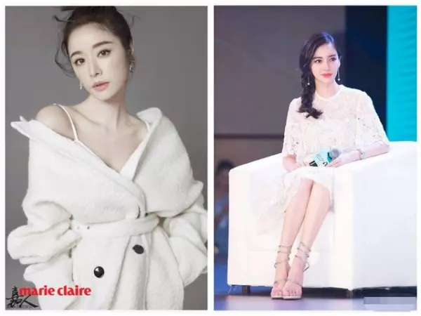 29歲楊穎與42歲林心如尷尬撞衫...霍建華一旁偷笑,黃曉明則是一臉尷尬阿!