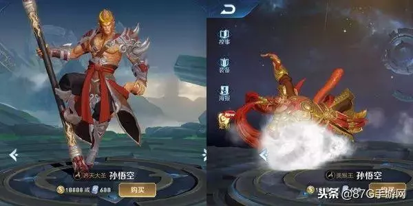 王者榮耀:一大批英雄模型優化 蒼穹之光6隻翅膀,女帝不愧氪金