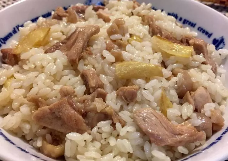 麻油雞飯的詳細做法,今天就來一鍋熟