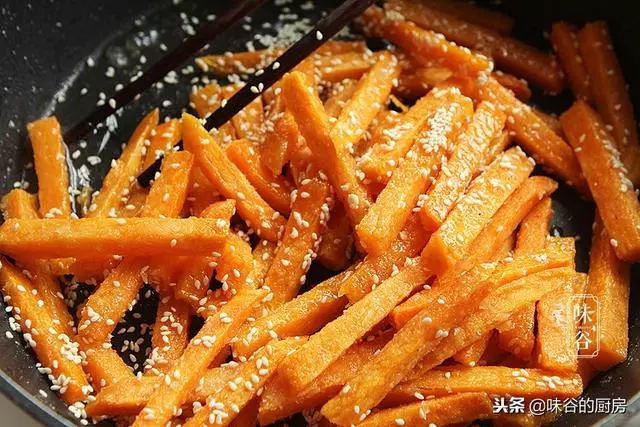 告訴你一個紅薯的新吃法,香甜軟糯味道好,好吃過薯條,快試試