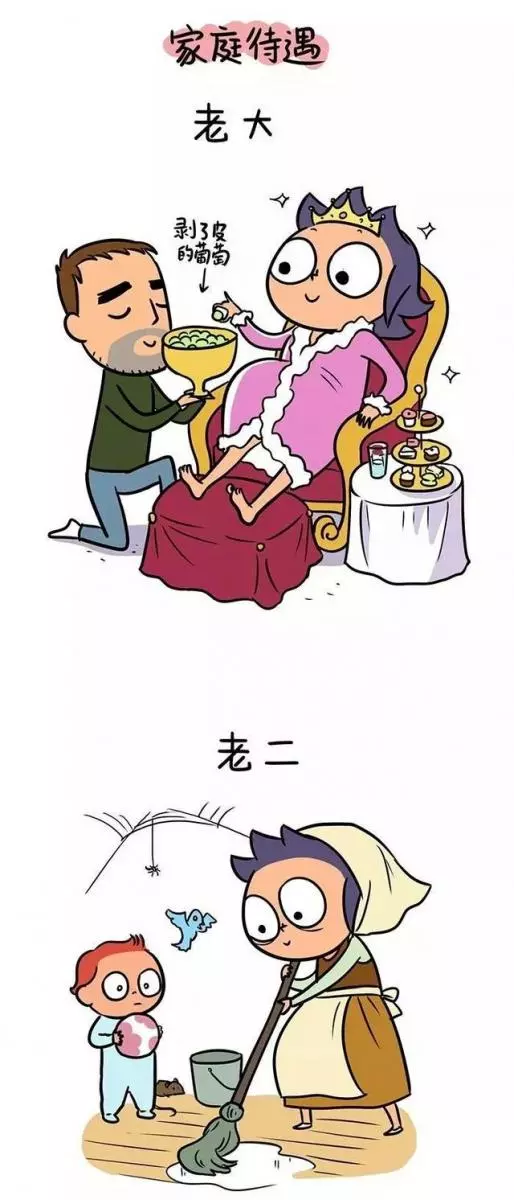 老二為什麼總比老大更聰明?一個媽媽曬出16張圖告訴你為什麼
