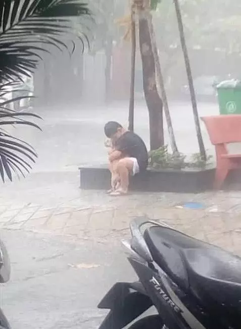 小男孩偷偷收養流浪狗,被父母反對,男孩抱著狗狗在大雨中告別:對不起