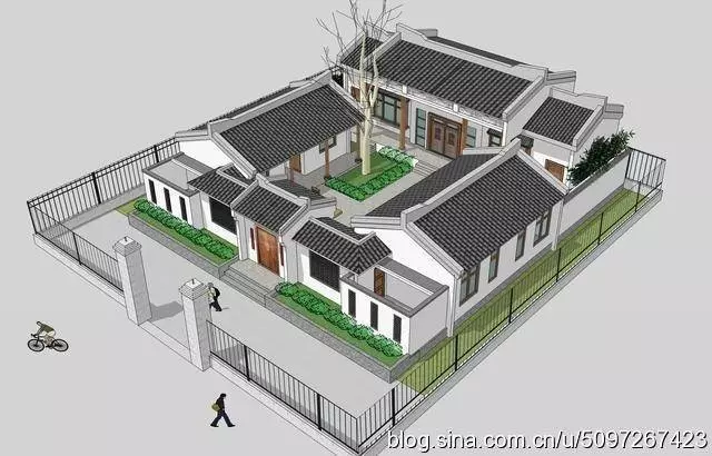 看完這10套中式四合院,其他的別墅都不想看了,完爆他們
