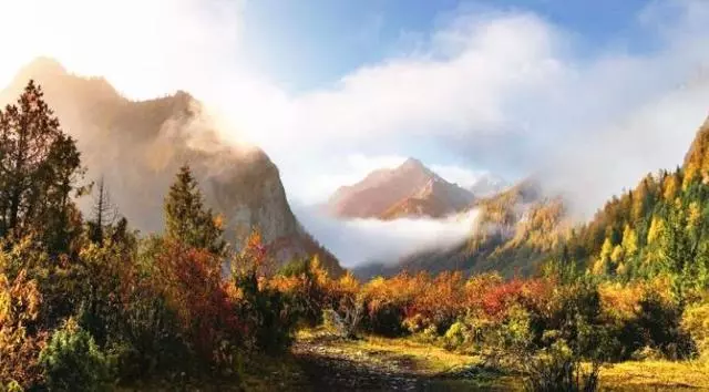 四姑娘山旁風景,景色不輸九寨溝、稻城亞丁!美醉成仙,未商業化