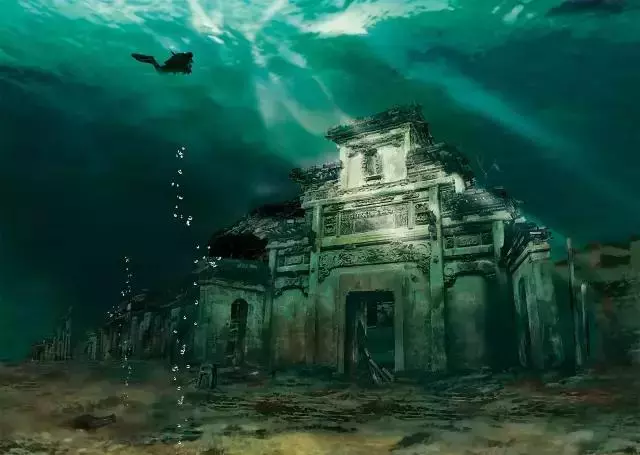 浙江有一座2000多年前的古城,至今沉沒在湖底還保存著當時的樣子