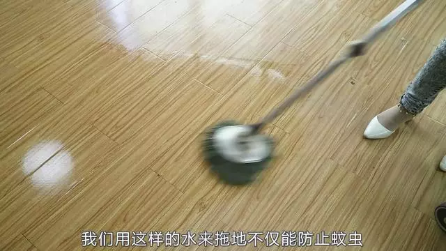 家政阿姨告訴我,清水拖地等於白拖!教你1個好辦法,地板一塵不染,半月不用拖地