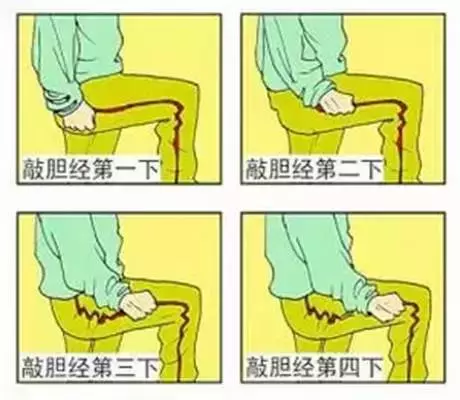 人體有一條「經」很神奇!竟能夠敲掉脂肪,媽媽每天敲幾次居然瘦了4公斤!連白頭髮都沒了!