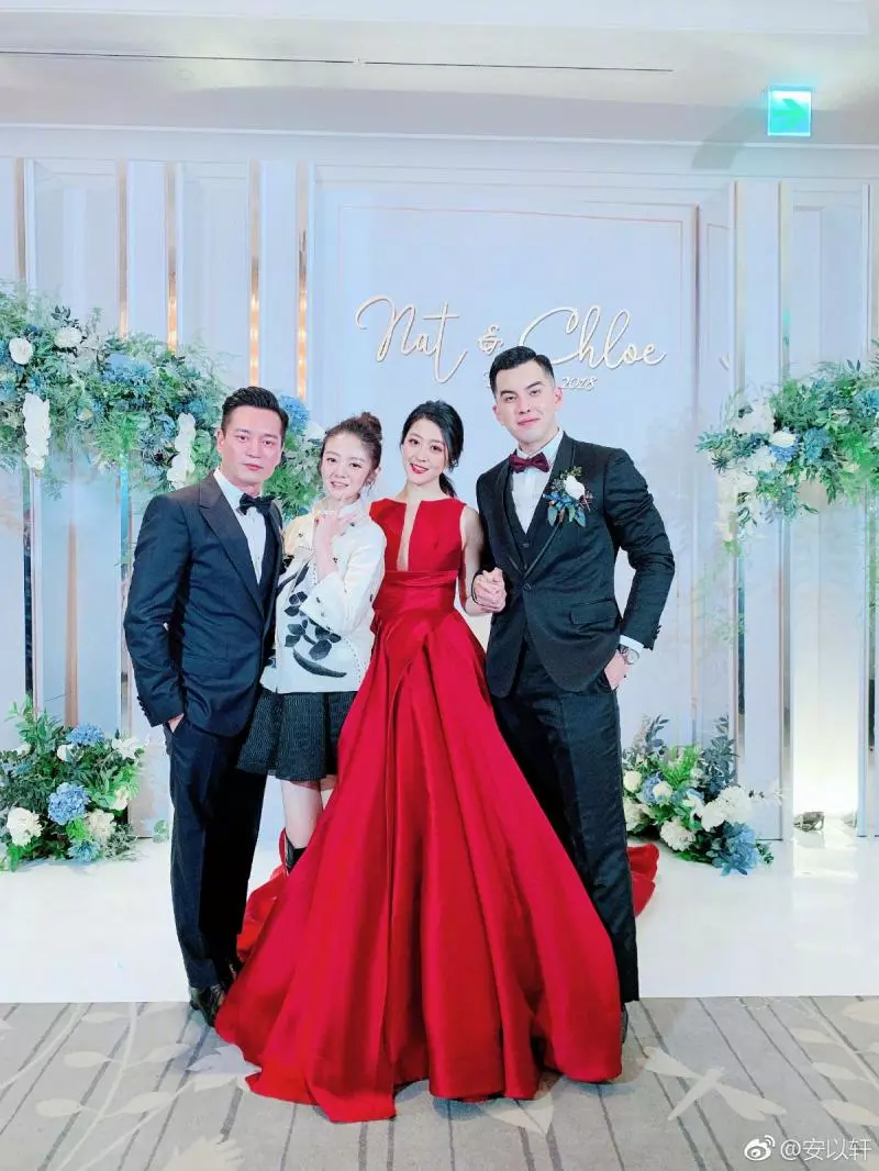 懷上豬寶寶?安以軒參加婚禮「挺凸肚飄孕味」:好幸福❤ 網樂喊「恭喜當媽媽」她親自回應了