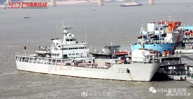 中國大陸電磁炮試驗艦離港測試