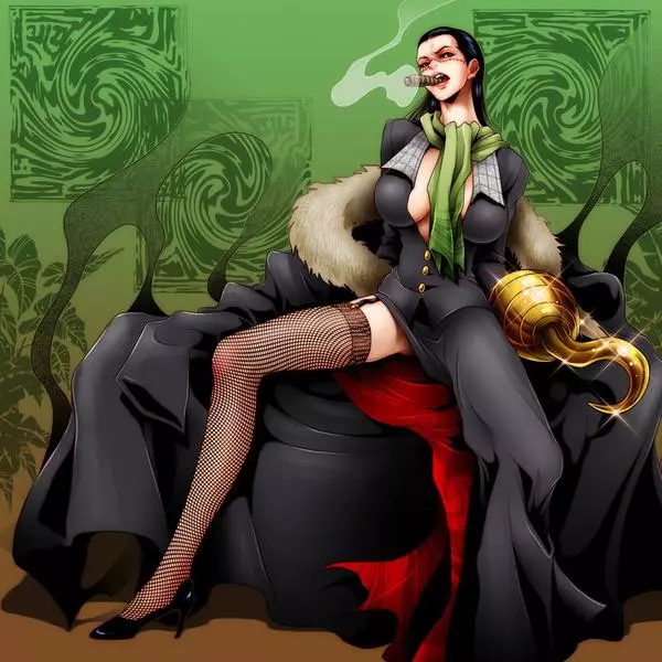 《海賊王》當人物角色都變成女性之後,戰國好可愛,鷹眼美爆了!