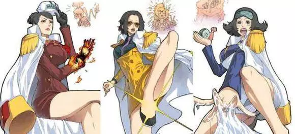 《海賊王》當人物角色都變成女性之後,戰國好可愛,鷹眼美爆了!