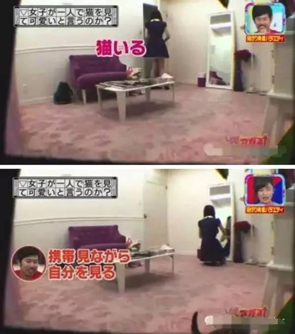 節目為了測試「日本女生到底有多做作」,讓她們跟小鮮肉獨處一室,接著攝影機拍到了「最真實的一面¨¨!」