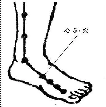 【每日一穴:公孫穴】