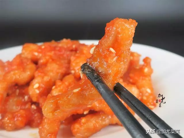 孩子最愛的家常菜,糖醋裡脊這樣做,孩子吃2碗米飯,家長都學下