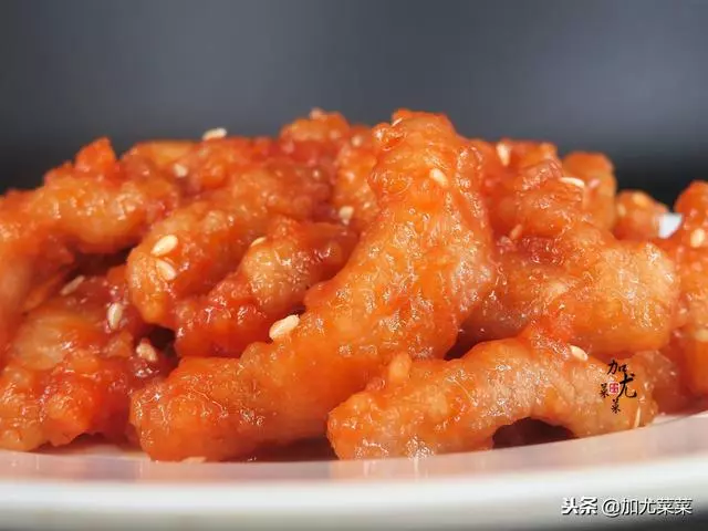 孩子最愛的家常菜,糖醋裡脊這樣做,孩子吃2碗米飯,家長都學下