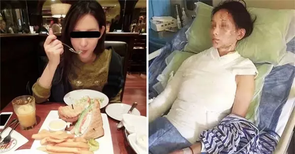 這名正妹吃火鍋...被服務生用【99度開水】從頭淋下去,只因她的奧客行為突破服務生理智線了!...