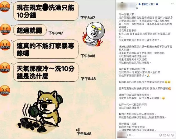 結婚10年沒鑰匙!洗澡只限10分鐘又被公婆關熱水...網爆怒:別人的女兒不是人?