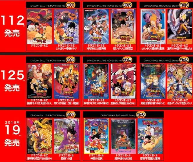 龍珠:17部劇場版劇照曝光,只有資深龍珠迷看完過,你看過幾部?