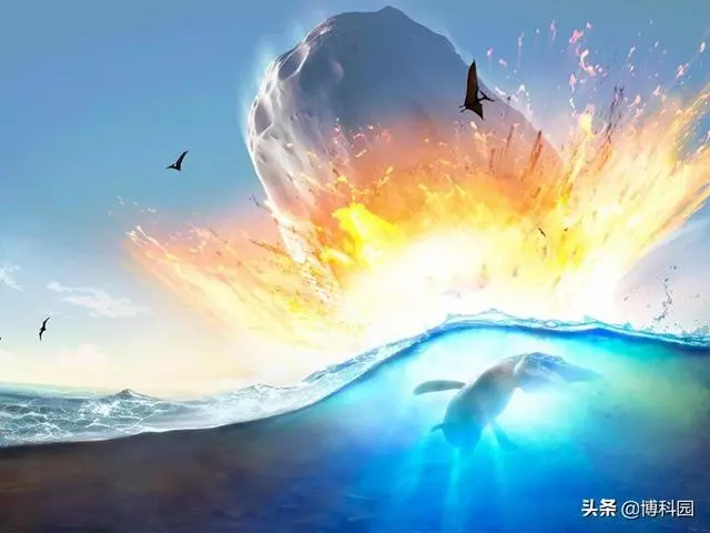 讓恐龍滅絕的小行星引發高達1600米的海嘯,席捲了全球!